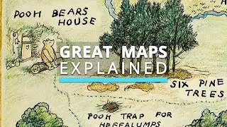 A Trip to Childhood with the Hundred Acre Wood Map