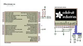 I2C & SPI Mode | OLED (SSD1306) Interfacing with PIC18F46K22