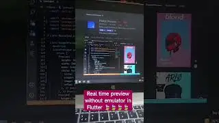 Real time preview without emulator in flutter #flutter #fluttertutorials #technicalencoder