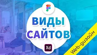 Веб-дизайн - виды сайтов