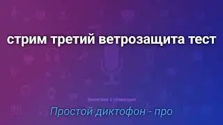 Виктор ридер стрим 3 - ветрозащита тест.