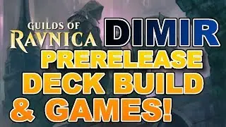 MTG Guilds of Ravnica Prerelease Deck/Games - DIMIR TOO GOOD!