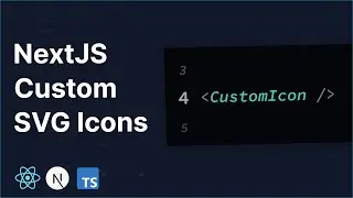 Add Custom SVG Icons in NextJS - Tutorial