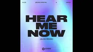 HEAR ME NOW - ALOK , BRUNO MARTINI , ZEEBA
