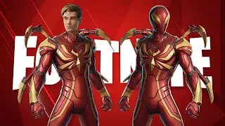 *NEW* Fortnite Spiderman Skin : IRON SPIDER #marvel