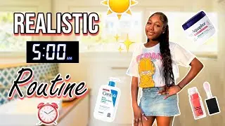 MY REALISTIC 5:00AM MORNING ROUTINE