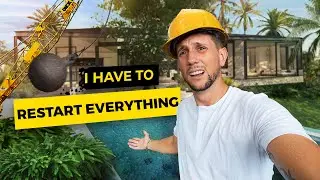 I have to RESTART Lost Villa - BUILDING in BALI