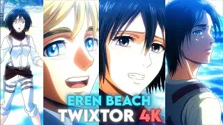 aot scouts on the beach twixtor clips for edit 4k  no warps