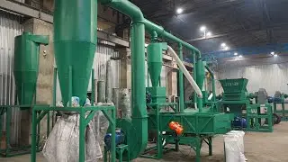 Оборудование для переработки изношенных шин в крошку / Линия «ATR-300» (ALFA-TIRE RECYCLING 300)