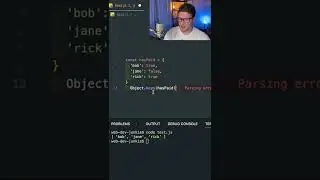 How to get all of the keys in a javascript object 