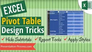 Excel Pivot Table Design Tricks