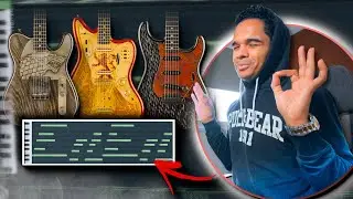 Making An INSANE Electric Guitar Beat FROM SCRATCH! how to make a guitar melody (FL Studio)