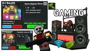 If DJ Booth Had Ability [In Nutshell] - Tower Defense Simulator [Roblox] Memes