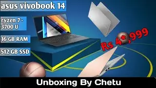 ASUS VIVOBOOK 14 LAPTOP UNBOXING|| BEST budget laptop ryzen 7 #UNBOXING #SHORTS