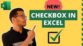 NEW Check Box in Excel (it's Awesome)✅