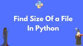 Find the size of file in Python