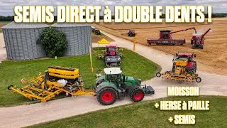 🤩 SEMIS DIRECT DOUBLE DENTS CLAYDON : je DÉCOUVRE ces SEMOIRS UNIQUES ! Plein de VERS de TERRE !🪱