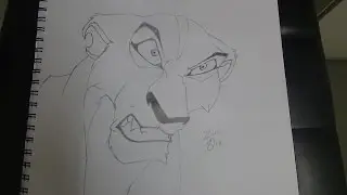 The Lion King | Drawing Zira