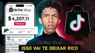 O QUE é TIKTOK SHOP? COMO LUCRAR MUITO DINHEIRO COM VÍDEOS VIRAIS (Dinheiro fácil no TikTok Shop)