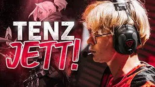 Best of SEN TenZ JETT PLAYS in Ranked