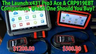 Launch x-431 Pro3 Ace vs the Launch CRP919EBT. Which one Should You Buy?