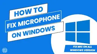 How to Fix Mic not working on voice recorder on Windows 10/11 | 100% Works on ALL Windows Versions