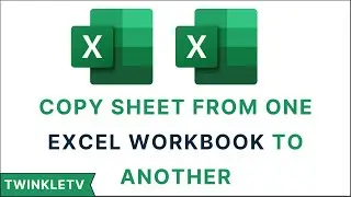 Copy Sheet From One Excel Workbook To Another