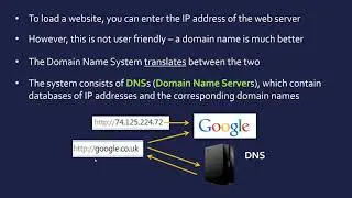 Domain Name Servers (DNS)