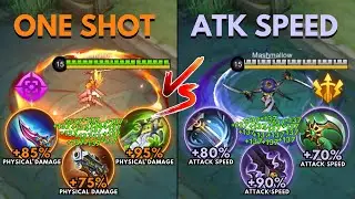 Fanny One Shot Build vs Fanny Attack Speed Build