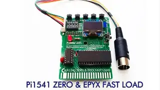 Commodore Pi 1541 + Epyx Fastload Cartridge - Everything You need to get started.