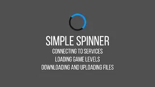 Simple Spinner (Unity Asset Store)