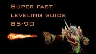 Insanely Fast leveling 85-90 guide World of Warcraft: Warlords of Draenor tutorial fast leveling