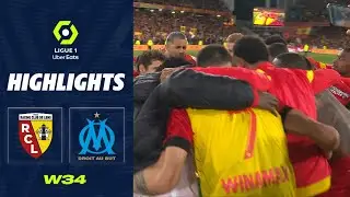 RC LENS - OLYMPIQUE DE MARSEILLE (2 - 1) - Highlights - (RCL - OM) / 2022-2023