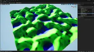 [UE5] Procedrual Mesh Generation with perlin noise texture
