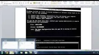 fix boot/bcd bcd status :0xc000000f No CD (english/español)