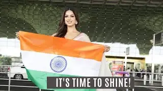 Harnaaz Sandhu Leaves For Israel To Represent India At Miss Universe 2021!