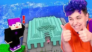 Высушили ПОДВОДНУЮ КРЕПОСТЬ в МАЙНКРАФТ 😱 МОЯ Девушка ИГРАЕТ В MINECRAFT 🤡 #14 @yes_well