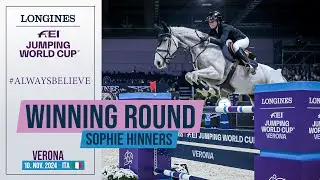 Where there's an iron will, there's a way!  💪🏆 | Longines FEI Jumping World Cup™ Verona (ITA)
