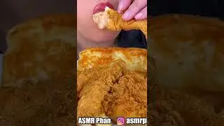 EATING RAISING CANES FRIED CHICKEN 