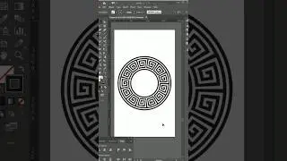 Pattern Brush illustrator tutorial #shorts #illustrator