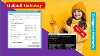 What is a Default Gateway | Default Gateway | Functions of Default Gateway HINDI URDU