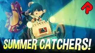 SUMMER CATCHERS gameplay: Driving RPG in a Forest of Secrets! (PC/Mac full release)