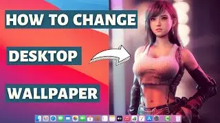 How to change Desktop background Wallpaper in Mac Big Sur Apple M1 Macbook