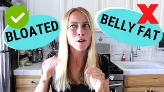 BLOATING vs. BELLY FAT: How to Spot The Difference and REVERSE Both!