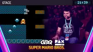 Super Mario Bros. by GTAce in 21:39 - GDQ @ PAX West 2024