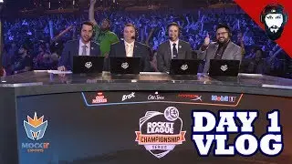 RLCS FROM THE VIP SUITE! - RLCS SEASON 4 LAN Vlog | Day #1 [Rocket League Championship Series]