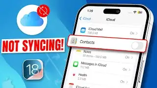 How To Solve iPhone Contacts Not Syncing To iCloud | Fix iCloud Contacts Sync Issue