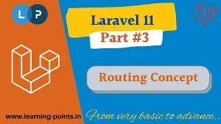 Laravel Routing | Laravel 11 | Laravel tutorial | Learning Points