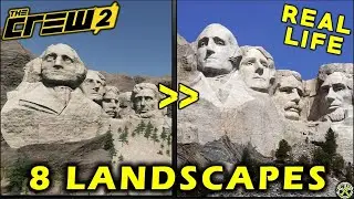The Crew 2 - 8 Real Life Landscapes