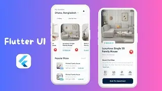 Flutter UI - House Rental App